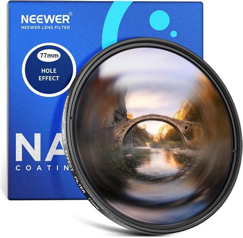 Neewer 77mm Spiral Halo Camera Lens Filter, Prism K9 Optical Glass ...