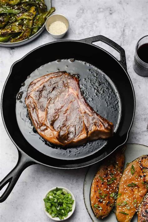 Cast Iron Ribeye with Sesame - Well Seasoned Studio