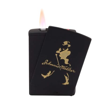 Lovato Antique Johnie Walker Golden Embossed Butane Gas/Cigarette ...