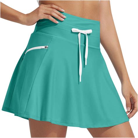 Xdegoge Swim Skirts for Women Tummy Control High Waisted 15'' Swim ...