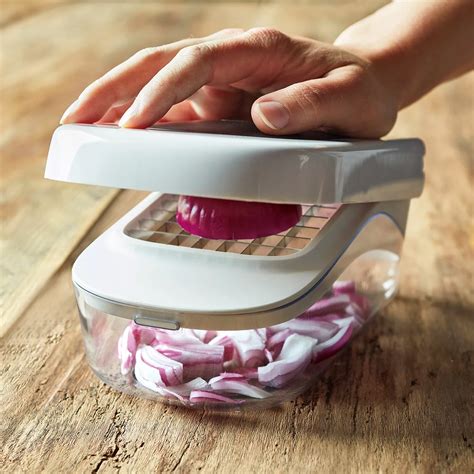 OXO Good Grips Vegetable Chopper with Easy-Pour Opening | Sur La Table