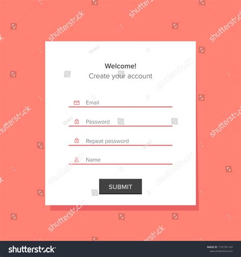 Image result for CreateAccount Form Designs