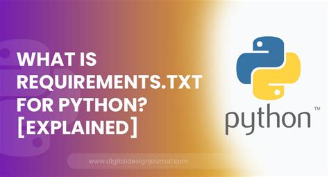 Image result for How to Create Requirements.txt Python