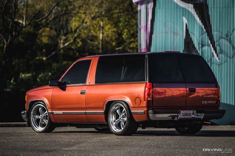 Tidy Two-Door Tahoe: Lowered Street Style '90s OBS Chevrolet | DrivingLine