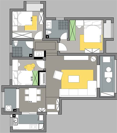 紫擅华都140平三室两厅新中式案例赏析|空间|室内设计|设计师亚楠 - 原创作品 - 站酷 (ZCOOL)
