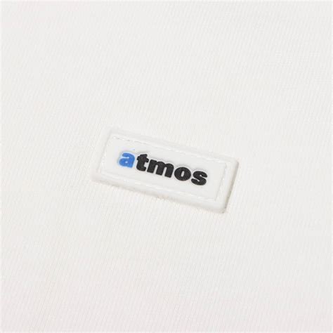 atmos PATCH LOGO LS T-Shirts WHITE（アトモス パッチ ロゴ ロング ティーシャツ-ホワイト） | atmos ...