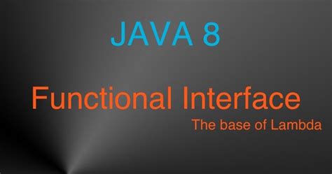 Image result for Java 8 Functional Interface