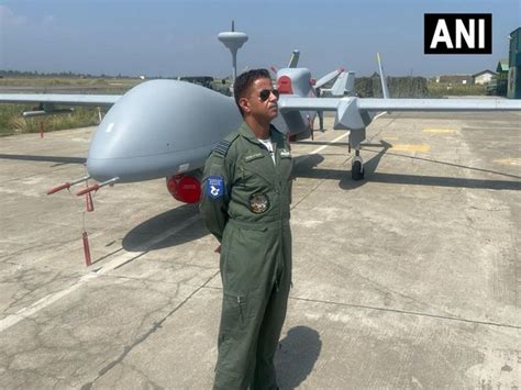 India inducts new strike-capable drones at forward air base in Northern ...