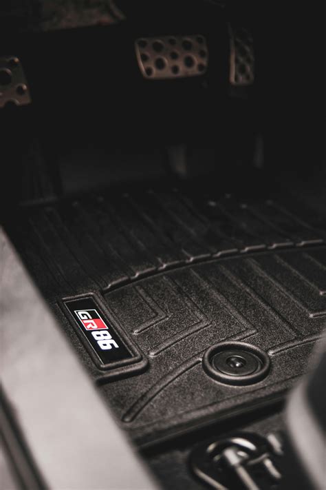 Toyota "GR86" Emblems for Weathertech Floor Mats (Single) | StickerFab