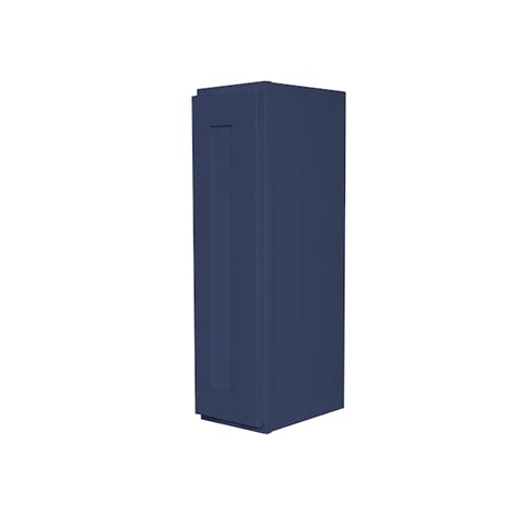 RELIABILT Creston 9-in W x 30-in H x 12-in D Navy Blue Wall Ready to ...