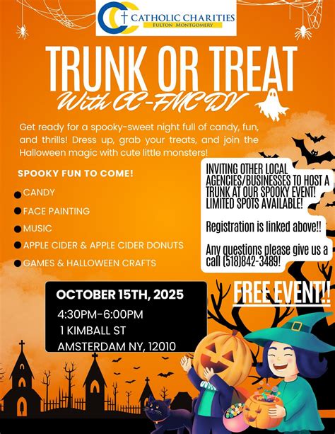CC-FMC DV TRUNK OR TREAT, 1 Kimball St, Amsterdam, NY 12010-4109 ...