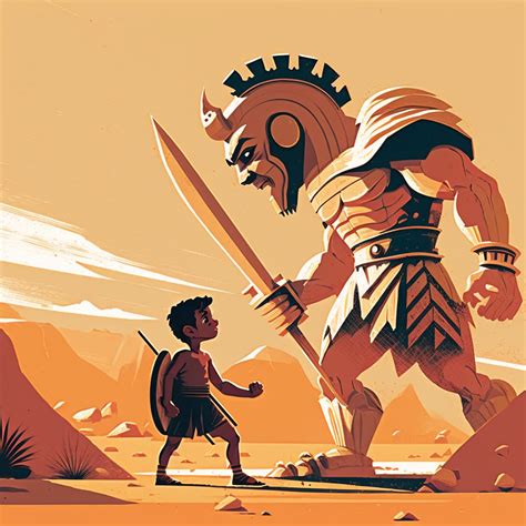 David and Goliath Stock Images - Progressive Church Media