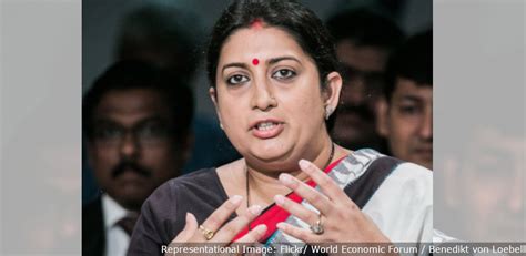 Minister Smriti Irani Claims Success On Cooking Gas Provision In ...