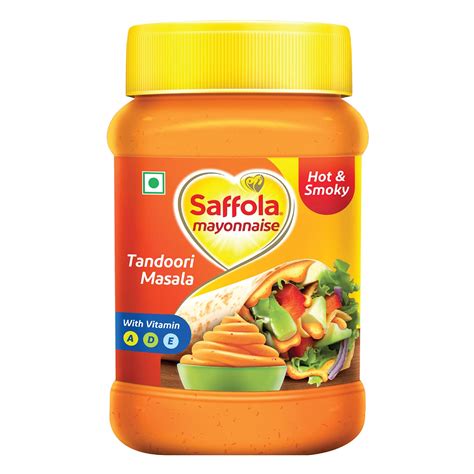 Saffola Mayonnaise Tandoori Masala, Hot & Smoky flavour, Tandoori ...