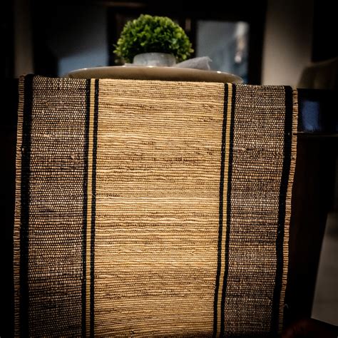 Buy Banana Fiber Dining Table Runner in Black Colour - Fabartistry ...