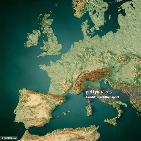 Europe Relief Map 的图像结果