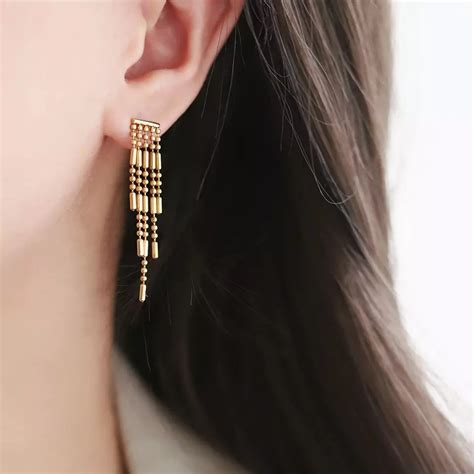Waterproof Dainty Light Weight Lola Tassel Earrings
