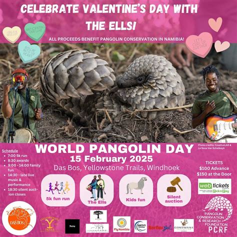 World Pangolin Day 2025, Yellowstone Trails, Windhoek, 15 February 2025 ...