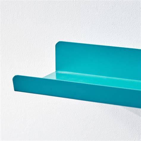 Buy Pegasua Metal Wall Shelf - Teal from Home Centre at just INR 499.0