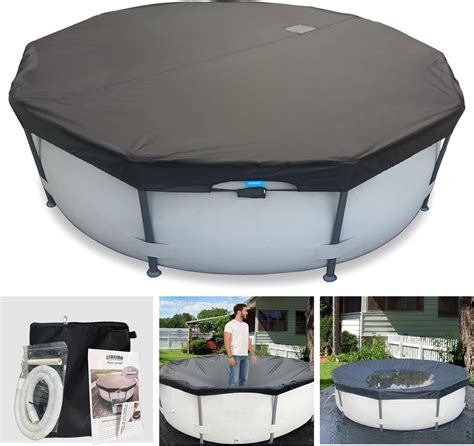 Amazon.com : 18FT Round Pool Cover Pool Covers for Above Ground Pools ...