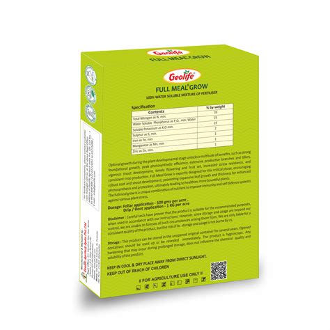 Geolife Vigore Nano Technology Based Speciality Nutrients & Bio ...