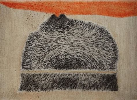 "Sound Of Water": Grey Soft Pastel Drawing by Chaitanya Dalvi | ArtZolo.com