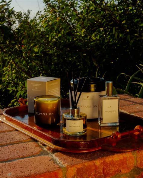 JW Marriott x Flamingo Estate Expansion fragrance set with candle and reed diffuser