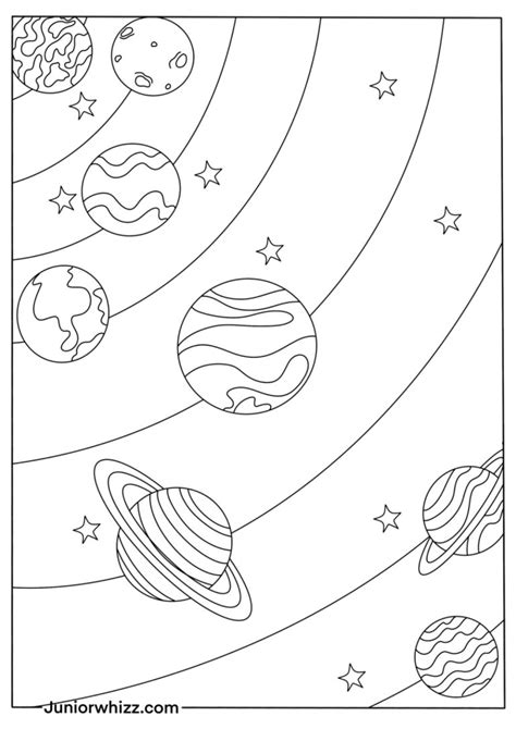 Planets Coloring Pages 的图像结果