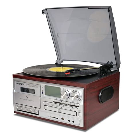 Looptone Vinyl Record Player 9 In 1 3 Speed Bluetooth | Desertcart INDIA