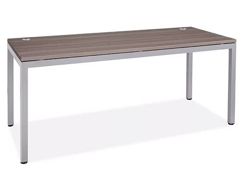Downtown Office Table - 72 x 30", Gray H-7762GR - ULINE