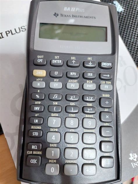 Using BA 2 Plus Calculator 的图像结果
