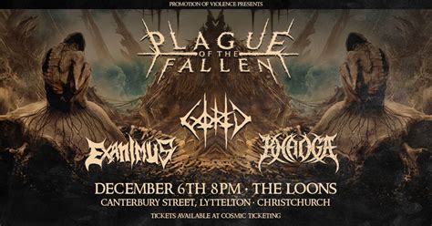 Lord of Famine single release show, The Loons, Lyttelton, 6 December ...