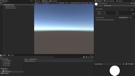 Camera Unity 3D 的图像结果