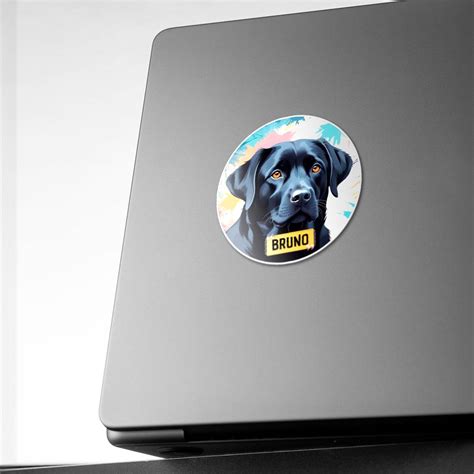 Custom Pet Breed Stickers with Name – Personalized Dog & Cat Stickers ...