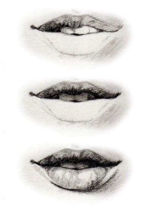 Image result for Lips Drawing Shading Tutorial