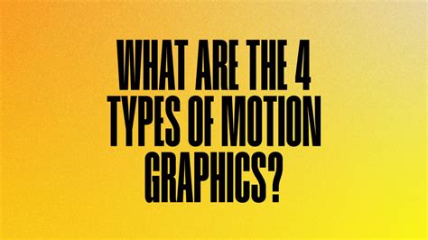 Types of Motion Graphics 的图像结果