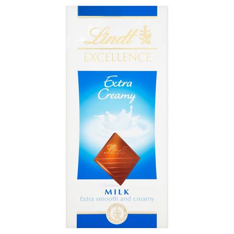 Lindt Excellence Milk Extra Creamy, 100 g : Amazon.in: Grocery ...