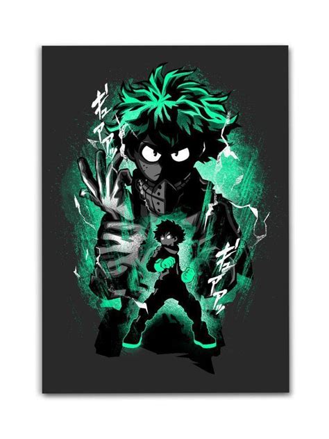 ComicSense.xyz My Hero Academia Anime Deku Plus Ultra Poster : Amazon ...