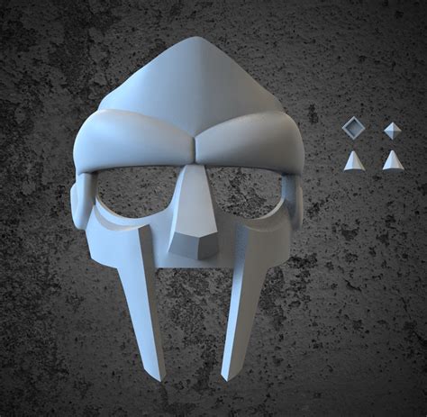 Archivo STL MF Doom Mask・Objeto imprimible en 3D para descargar・Cults