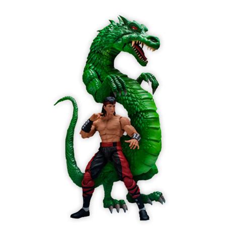 Mortal Kombat Liu Kang and Dragon 1:12 Scale Action Figure By Storm Co