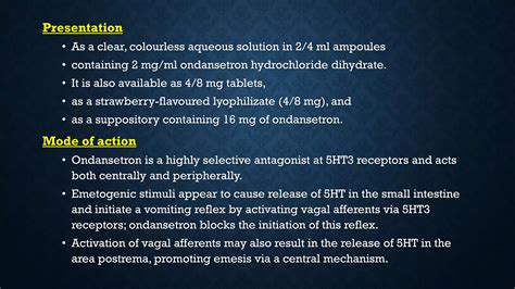 Antiemetic's _ Ondansetron | PDF