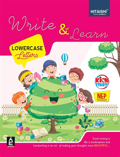 Write And Learn LOWERCASE Letters | Kickstart Series |HITAISHI ...