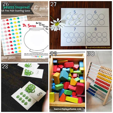 Learn with Play at Home: 30 Counting Activities for Kids
