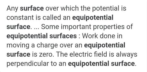 what is equipotential surface? - Brainly.in