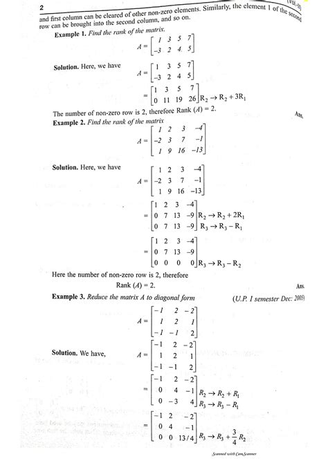 Image result for Matrix Engineering Mathematics Examples