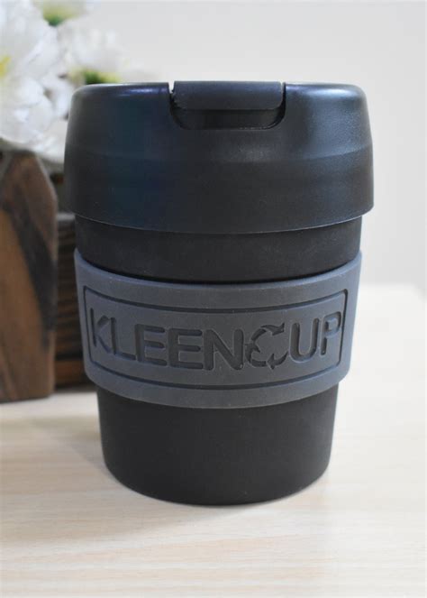 Get Black Reusable Coffee Cup 295ml at ₹ 449 | LBB Shop
