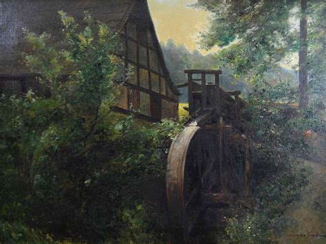 At Auction: German Grobe, German Grobe (deutsch, 1857-1938), An der ...