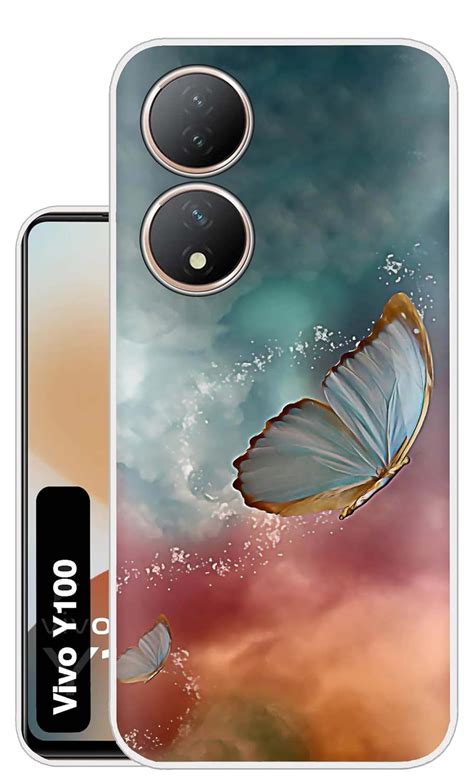 Case Club Silicone Designer Case For Vivo Y100 Back Cover For Vivo Y100 ...
