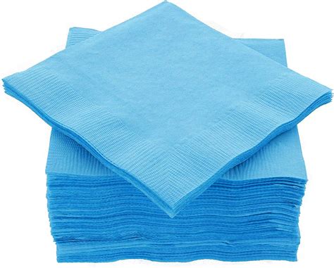 Amazon.com | 100 Pcs 3-ply Cocktail Napkins, 5 x 5 Inch Scalloped ...