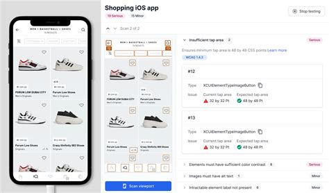 BrowserStack App Testing 的图像结果